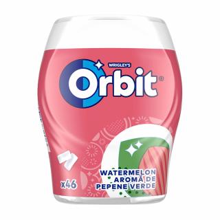 ORBIT Guma de Mestecat cu Gust de Pepene Rosu 46 Pastile 64g