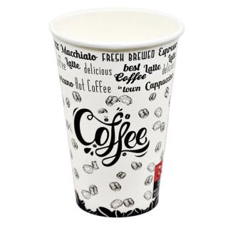 Pahare de Unica Folosinta din Carton 300ml (12 OZ) 50buc