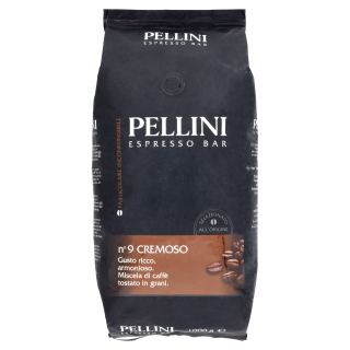 PELLINI No.9 Cremoso Espresso Bar Cafea Boabe 1kg