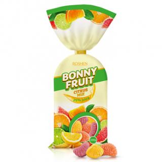 ROSHEN Bonny Fruit Jeleuri cu 25% Suc, Citrus Mix 200g
