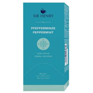 SIR HENRY Ceai de Menta Infuzie Plic Ambalat Individual 25x2.25g