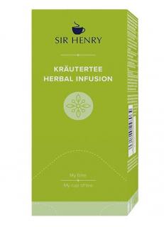 SIR HENRY Ceai Infuzie Herbal Plic Ambalat Individual 25x1.75g