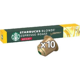 STARBUCKS Blonde Espresso Roast Decofeinizat Capsule Nespresso 10buc