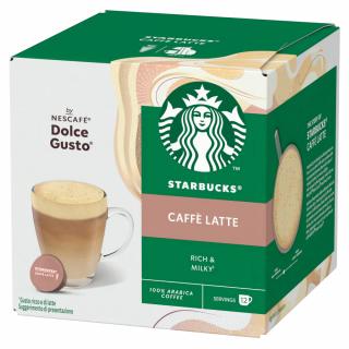 STARBUCKS Caffe Latte Capsule Dolce Gusto 12buc