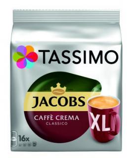 TASSIMO Jacobs Caffe Crema Classico XL Capsule cu Cafea 16buc 132.8g