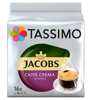 TASSIMO Jacobs Caffe Crema Intenso Capsule cu Cafea 16buc 132.8g