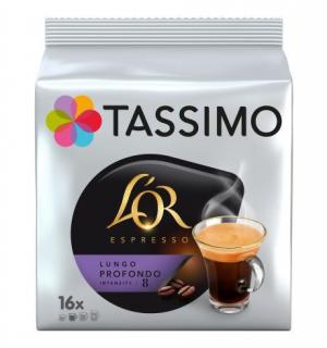 TASSIMO L OR Espresso Lungo Profondo Capsule cu Cafea 16buc 128g