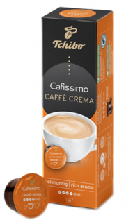 TCHIBO CAFISSIMO Capsule Caffe Crema Rich Aroma 10buc 80g