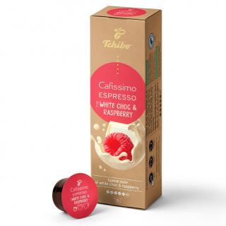 TCHIBO CAFISSIMO Capsule Espresso White Choc  Rasberry 10buc