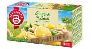 TEEKANNE Ceai Ginger Lemon cu Lamaie si Ghimbir 20x1.75g