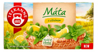 TEEKANNE Ceai Peppermint Lemon Tea cu Menta si Lamaie 20x1.5g
