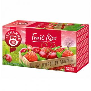 TEEKANNE Fruit Kiss Ceai cu Aroma de Cirese si Capsuni 20x2.5g