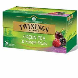 TWININGS Ceai Verde cu Fructe de Padure 25x2g
