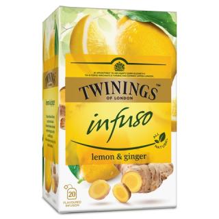 TWININGS Infuso Ceai cu Ghimbir  Lamaie 20x1.5g