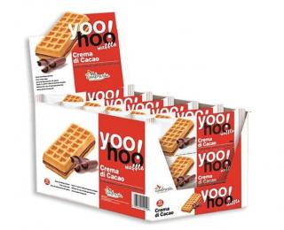 YOOHOO Vafe ( Gofre) cu Crema de Cacao 12x50g