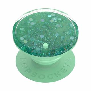 Accesoriu de telefon si tableta PopSockets, suport PopGrip cu fixare durabila,  Tidepool Ultra Mint