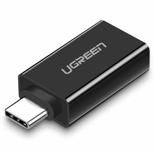 Adaptor OTG USB la Type-C Ugreen, 5Gbps, negru