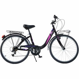 Bicicleta Dino Bikes 24   City Summertime negru