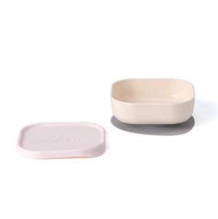 Bol pentru hrana bebelusi Miniware Snack Bowl, 100% din materiale naturale biodegradabile, Vanilla Cotton Candy