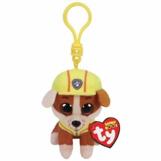 Breloc RUBBLE - Paw Patrol 8.5 cm, Ty