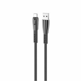 Cablu date U70 Splendor USB-A to USB Type-C, 2.4 A, 1.2 m, Gri