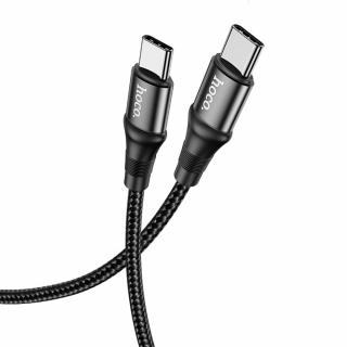 Cablu date X50 Exquisito USB Type-C to USB Type-C, PD 100 W, 5 A, 1 m, Negru