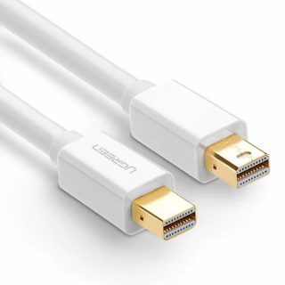 Cablu Mini DisplayPort la Mini DP 4K Ugreen, alb, 2m