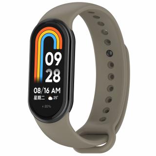 Curea ceas compatibila cu Xiaomi Mi Band 8 NFC, Gri - ES00732