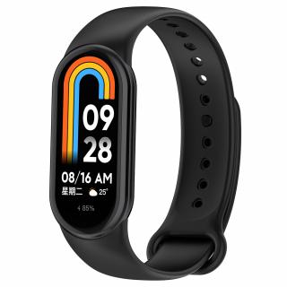 Curea ceas compatibila cu Xiaomi Mi Band 8 NFC, Negru - ES00736