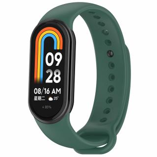 Curea ceas compatibila cu Xiaomi Mi Band 8 NFC, Verde Inchis - ES00730