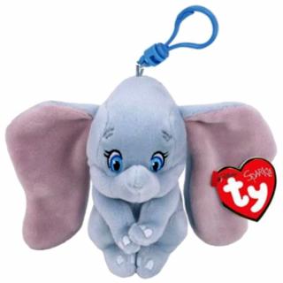 Elefantelul DUMBO - Disney, breloc plus cu sunete, 8.5 cm, Ty