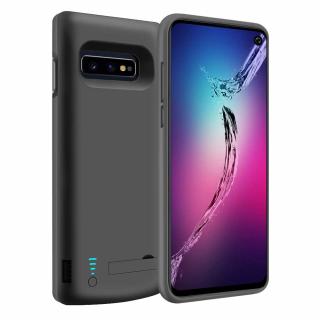 Husa cu acumulator compatibila cu Samsung Galaxy S10e, 5000 mAh, iesire 5V  1A, negru