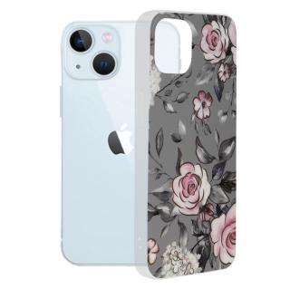 Husa de protectie cu imprimeu floral pentru iPhone 13, Bloom of Ruth Gray