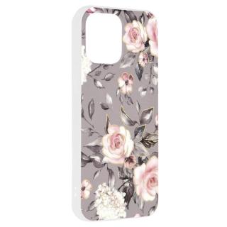 Husa de protectie cu imprimeu floral pentru iPhone 13 Pro Max, Bloom of Ruth Gray