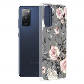 Husa de protectie cu imprimeu floral pentru Samsung Galaxy S20 FE, Bloom of Ruth Gray