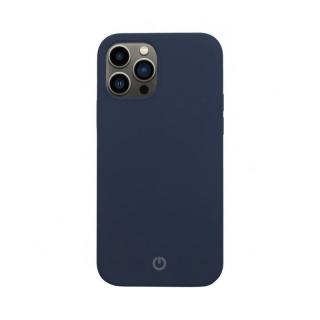 Husa de protectie din silicon compatibila cu Apple iPhone 14 Pro, compatibila cu incarcarea fara fir, Albastru inchis