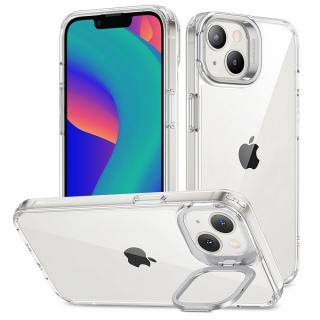 Husa de protectie premium cu suport compatibila cu iPhone 14 Plus, Transparent