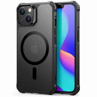 Husa de protectie premium, rezistenta la socuri compatibila cu iPhone 14 Plus, Negru