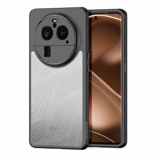 Husa de protectie telefon Dux Ducis Aimo Series, Antisoc, Design Original, compatibila cu Oppo Find X6 Pro, Negru