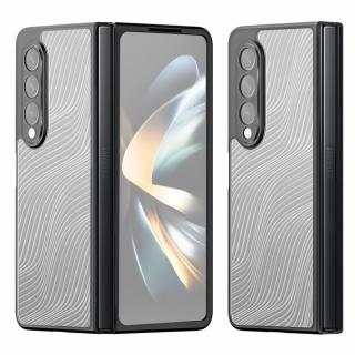 Husa de protectie telefon Dux Ducis Aimo Series, Antisoc, Design Original, compatibila cu Samsung Galaxy Z Fold4, Negru