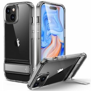 Husa de protectie telefon ESR, Air Shield Boost Kickstand, Functie Stand, compatibila cu Apple iPhone 15 Plus, Transparent