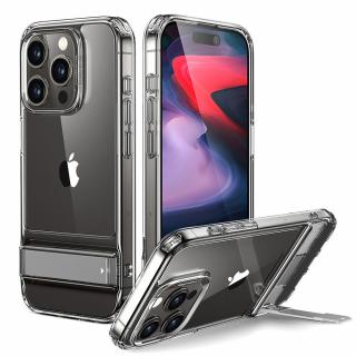 Husa de protectie telefon ESR, Air Shield Boost Kickstand, Functie Stand, compatibila cu Apple iPhone 15 Pro, Transparent