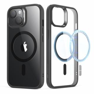 Husa de protectie telefon ESR, Classic Hybrid HaloLock, compatibila cu Apple iPhone 15 Plus, Transparent