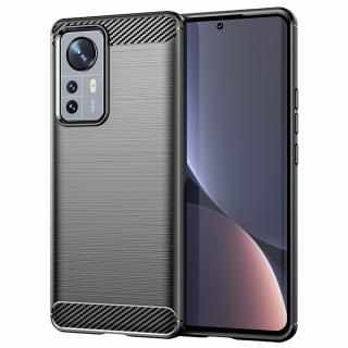 Husa din silicon Carbon pentru Xiaomi 12, Negru