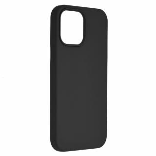 Husa din silicon cu design minimalist, antiamprenta compatibila cu iPhone 13 Pro Max, Negru