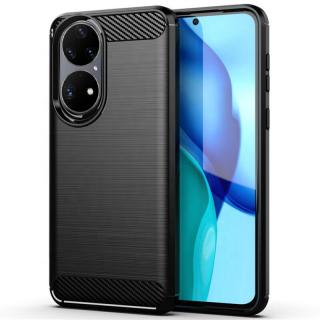 Husa policarbonat rezistenta pentru Huawei P50 Pro negru