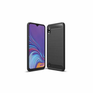 Husa premium din poliuretan compatibil cu Samsung Galaxy A10   M10, Negru