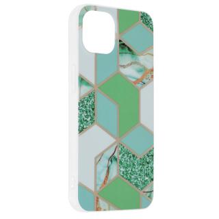 Husa premium HEX pentru iPhone 13, Verde