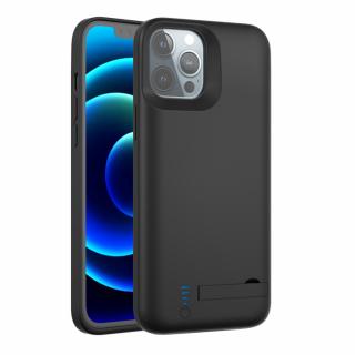 Husa Techsuit Power Pro Battery Case compatibila cu iPhone 12 Pro Max - 6000mAh - Black