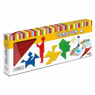 Joc TANGRAM LEMN, 4 jucatori, Cayro